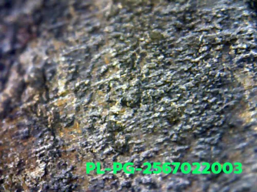 1000× magnification — Luang Phor Ngern statuette, Khi Ta 5-Chai, Khan Long Hin