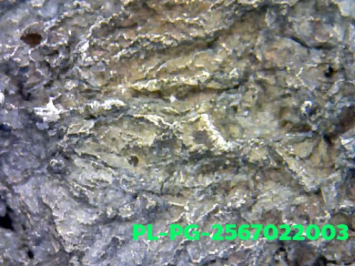 1000× magnification — Luang Phor Ngern statuette, Khi Ta 5-Chai, Khan Long Hin