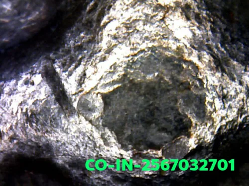 1000× magnification — Luang Phor Jad coin, batch 2, Silver, Wat Bang Krabao