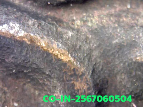 1000× magnification — Jatukam Ramathep coin, first batch (Run Raek), Copper, City