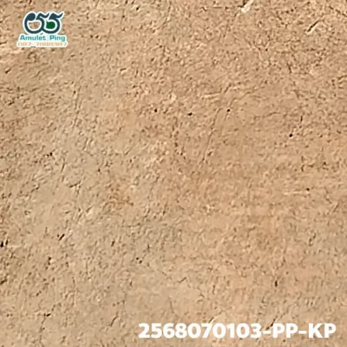 ภาพขยายรายละเอียด พระขุนแผนเคลือบ พิมพ์ใหญ่ วัดใหญ่ชัยมงคล เนื้อกระเบื้องเคลือบสีเขียว พระนครศรีอยุธยา