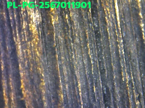 1000 倍放大 — 龍婆銀佛牌 基打 四衣襬 合金 瓦邦干寺 披集府 佛曆 2462
