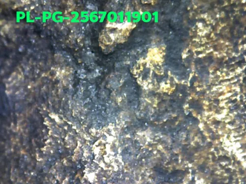 1000 倍放大 — 龍婆銀佛牌 基打 四衣襬 合金 瓦邦干寺 披集府 佛曆 2462