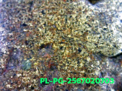 1000× magnification — Luang Phor Ngern statuette, Niyom 4-Chai, Indra-eye, Mixed