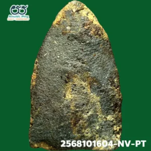 พระเนื้อว่าน หลวงพ่อทวด  พิมพ์เนื้อตะกั่ว หลังไม่มีแร่ วัดช้างให้ ปัตตานี ปี 2497