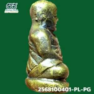 หลวงพ่อเงิน พิมพ์นิยม B 4 ชาย มือรองนั่ง พระหล่อโบราณ วัดบางคลาน พิจิตร