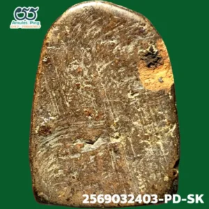 พระซุ้มกอ มีกนก พิมพ์ใหญ่ เนื้อดินเผา กรุกำแพงเพชร จังหวัดกำแพงเพชร