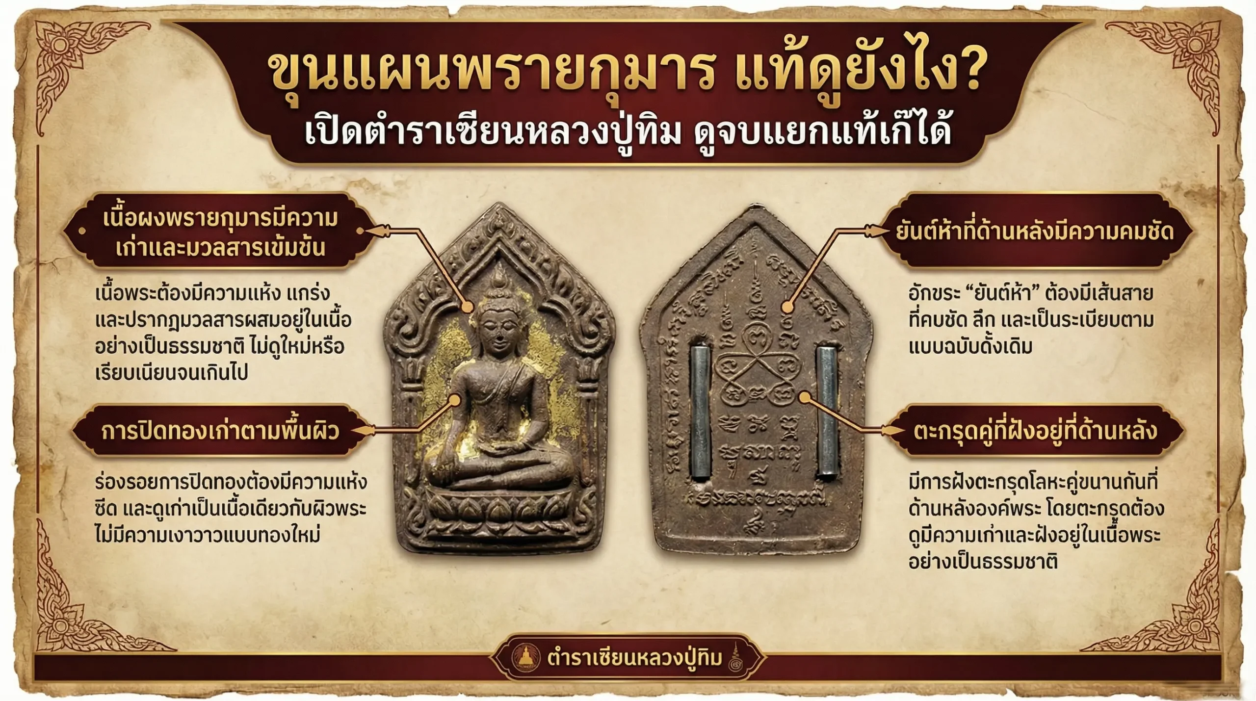 ขุนแผนพรายกุมาร แท้ดูยังไง? เปิดตำราเซียนหลวงปู่ทิม ดูจบแยกแท้เก๊ได้