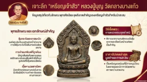 เจ้าสัวหลวงปู่บุญ แท้ดูยังไง? เจาะลึกทุกพิมพ์ ราคา และวิธีเช็คพระ (อัปเดตล่าสุด)